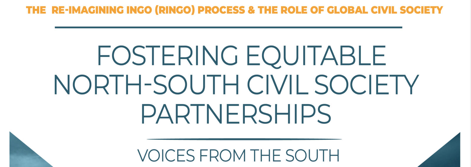 RINGO Project's First Research Report - Voices From the South