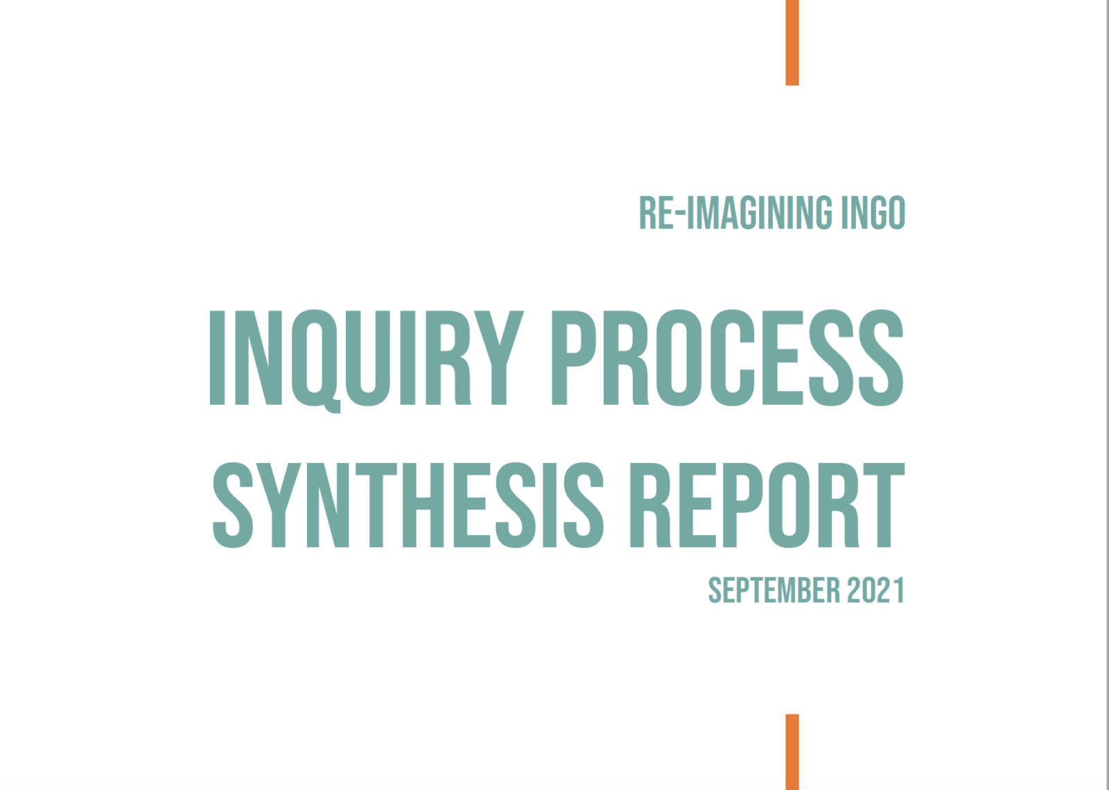 Inquiry Process Synthesis Report