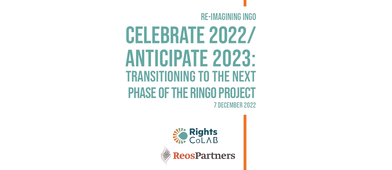 Celebrate 2022 / Anticipate 2023 Workshop Report